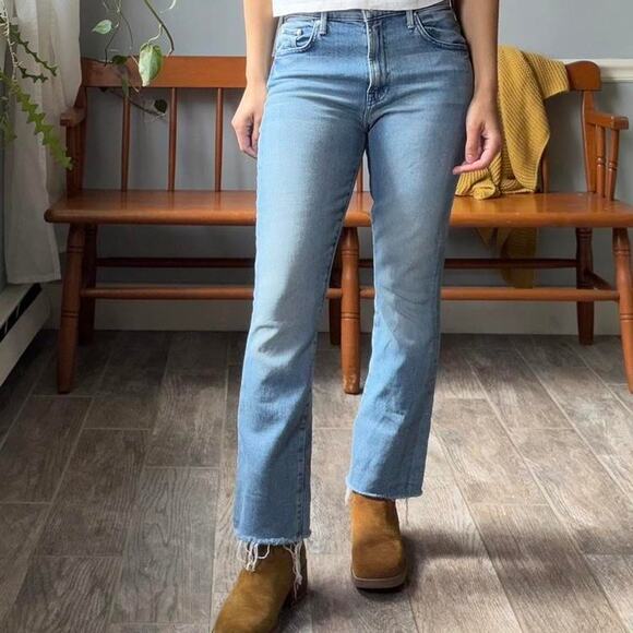 Mother The Insider Ankle Fray Jeans (27) - Picture 4 of 8
